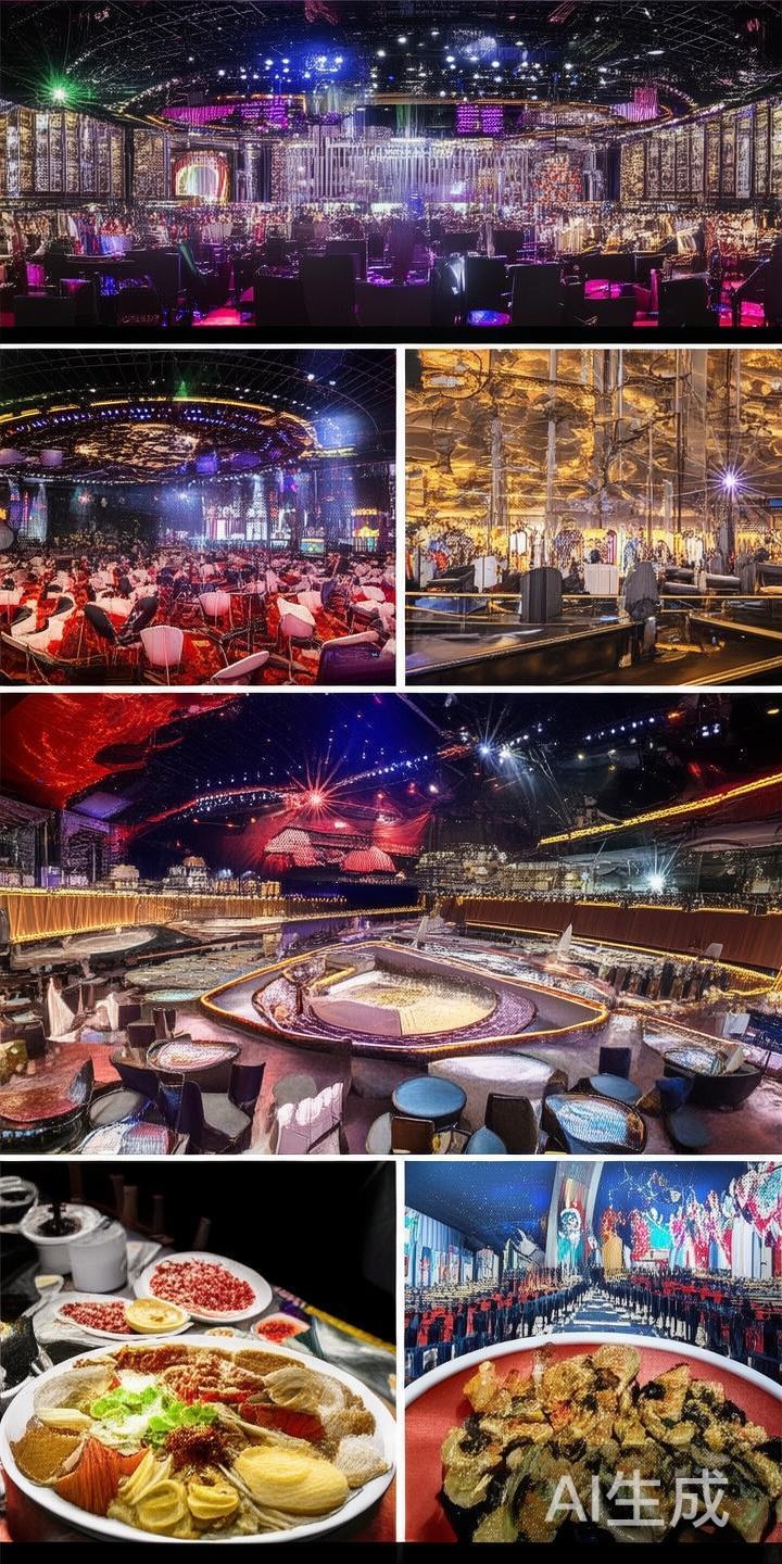 除了赌场，太阳城还设有一流的演艺厅定期引进国际明星